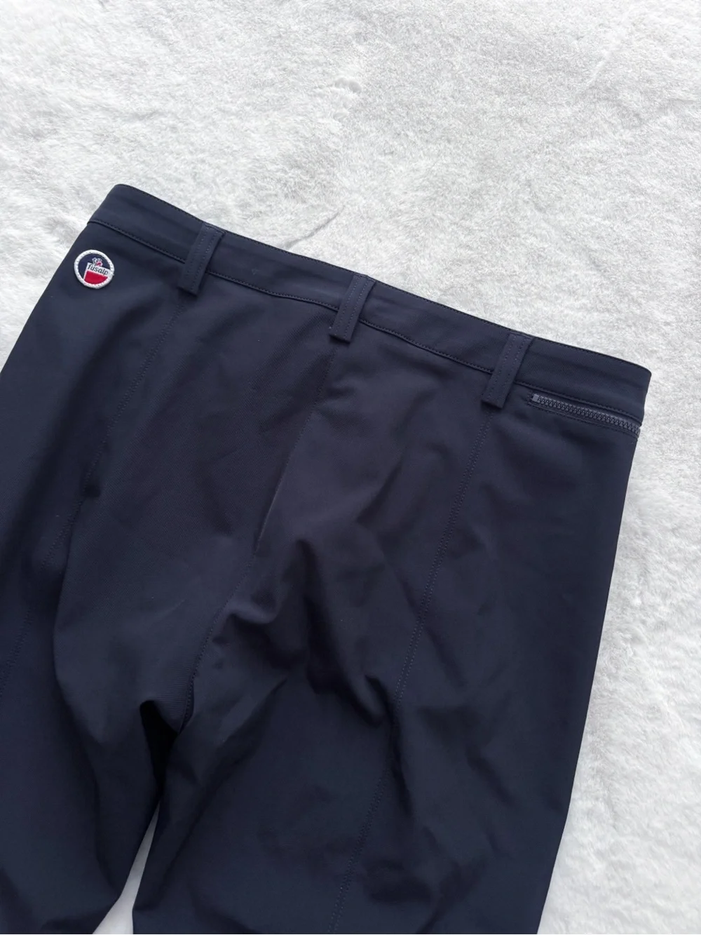 Fusalp Trousers Pants Navy Blue Zip Pocket
